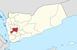 Governatorato di Dhamar – Localizzazione