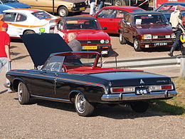 L'arrière d'un cabriolet Polara de 1963