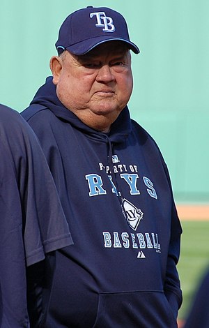 Zimmer with the Rays in 2009