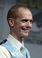 Doug Jones portrays Saru, who serves as captain in the season, and appears in the role without prosthetics in several episodes for the first time in the series. Doug Jones ((cropped)).jpg