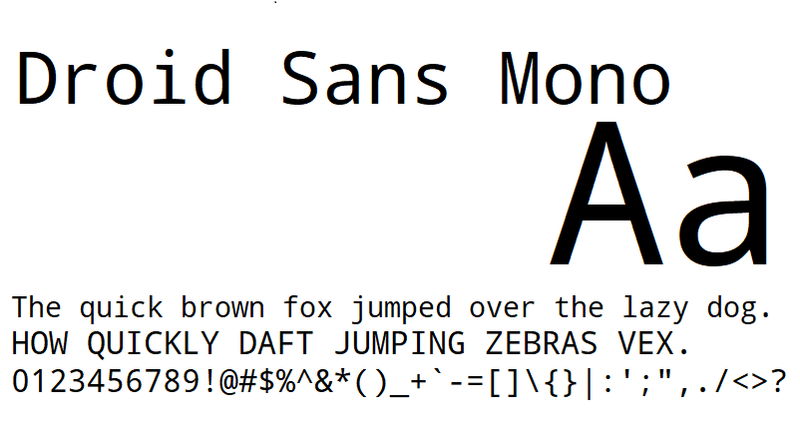 File:Droid Sans Mono Sample.png