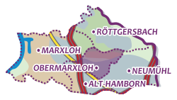 Karte von Obermarxloh