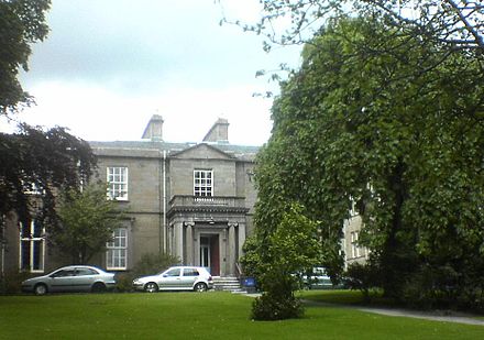 Ellenbank: the former Students' Union, now the School of Business is one of the longest-used buildings of the university.