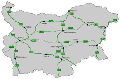 The E-road network in Bulgaria E-road BG.png