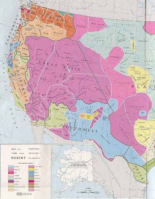 Early Native American tribal territories