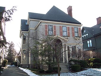 Edgar W. Howell House, Buffalo, New York, December 2009.jpg