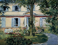 Maison de campagne à RueilÉdouard Manet, 1882Alte Nationalgalerie (Berlin).