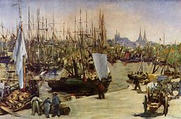 Harbour at Bordeaux, Edouard Manet, 1871 Edouard Manet 026.jpg