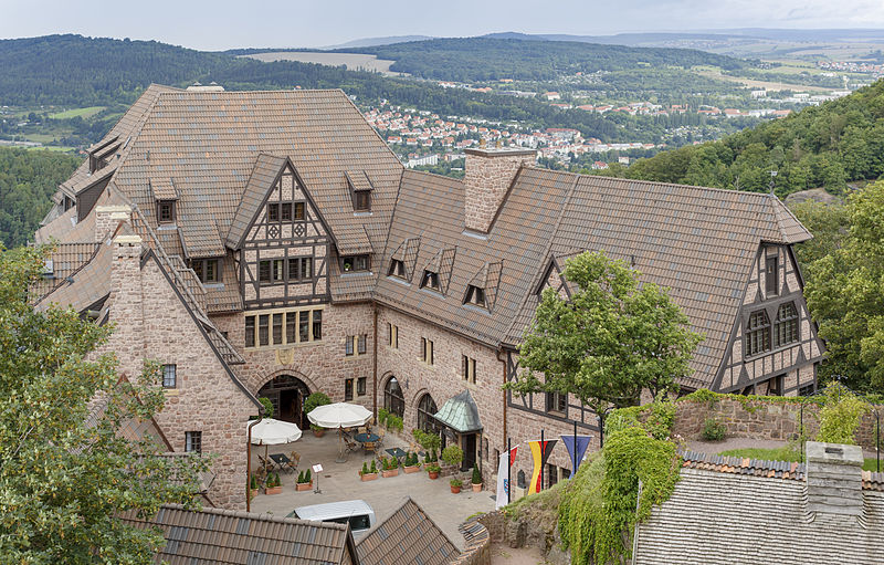 File:Eisenach Germany Hotel-building-of-Wartburg-Castle-01.jpg