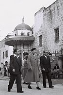 אלינור רוזוולט מבקרת בעכו (שנת 1955)