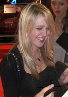 Emily Head plays Carli Emily Head Jackass 3D London Premiere (cropped).jpg