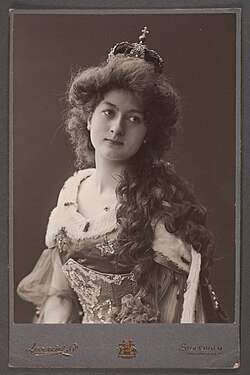 Emma Nyberg cirka 1900