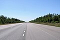 Former road runway near Eneryda, Sweden.