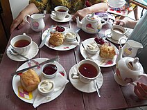 English cream tea