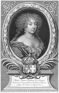 Marie Jeanne Baptiste of Savoy-Nemours Duchess of Savoy