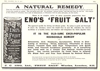 ad for Eno's 'Fruit Salt' Eno's 'Fruit Salt' advertisement 001.jpg