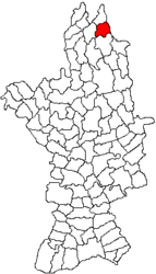 Făgețelu – Mappa