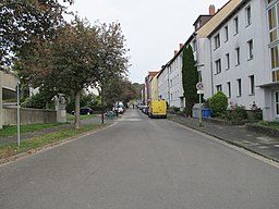 Feldstraße in Osten