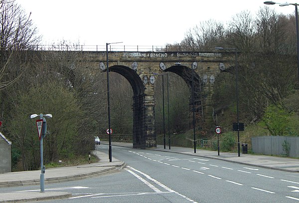 The Five Arches or Wardsend viaduct