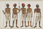 Five Recruits- Ummee Chund, Indur, Goolzaree, Bukhtawur and Juhaz, 1815-16