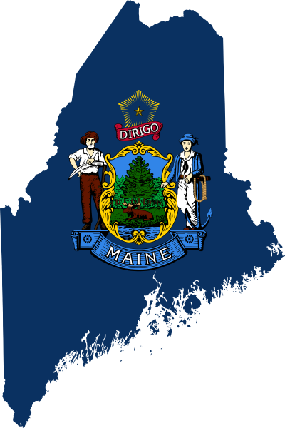 File:Flag map of Maine.svg