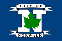 Flag of Norwalk, Ohio.svg