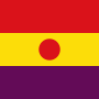 Миниатюра для Файл:Flag of Rear Admiral of the Spanish Republic - Subordinate.svg