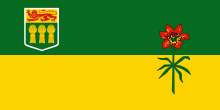 Vlag van Saskatchewan