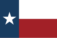 vonk Zus honing Vlag van Texas - Wikipedia