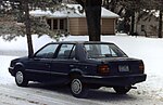 Chevrolet Spectrum (1985-1988), achteraanzicht