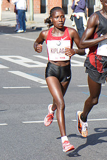 Florence Kiplagat Florence Jebet Kiplagat winning the Berlin Marathon 2011.jpg