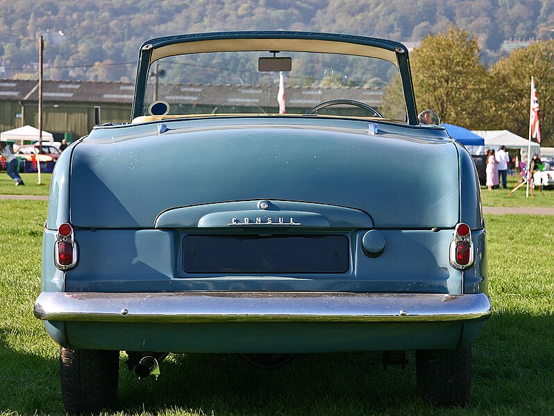 File:Ford Consul MkI tail.jpg