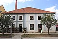 Čeština: Památkově chráněný městský dům na adrese Franze Kafky 104/1 v Třešti