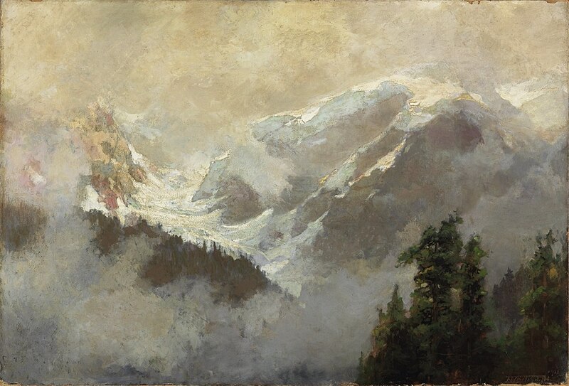 File:Frederic M. Bell-Smith - Mists and Glaciers of the Selkirks.jpg