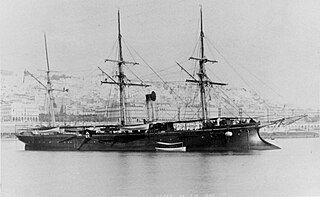French cruiser <i>Éclaireur</i> French naval vessel (c. 1870s)