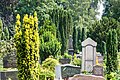 Deutsch: Friedhof Ochsenwerder an der Kirche St. Pankratius in Hamburg-Ochsenwerder. This is a photograph of an architectural monument. It is on the list of cultural monuments of Hamburg, no. 27654.