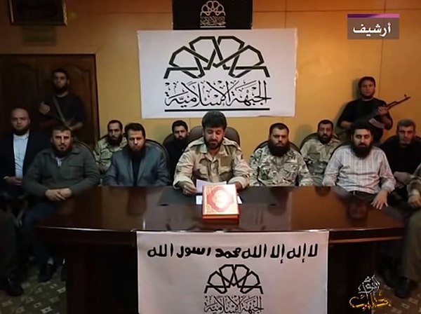 Founding of the Islamic Front on 22 November 2013