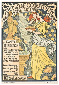Affiche par Gustave Lorain (vers 1900).
