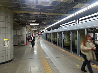 <span class="mw-page-title-main">Ganseogogeori station</span> Metro station in Incheon, South Korea