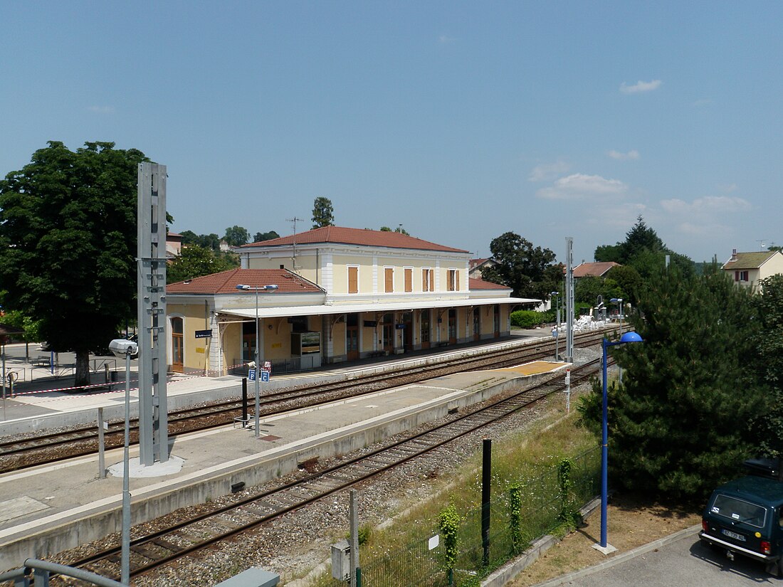 Gare de Saint-Marcellin (Isère)