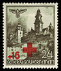 Generalgouvernement 1940 53 Rotes Kreuz, Burg Wawel in Krakau.jpg