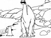 Gertie the Dinosaur cries when scolded by her master.