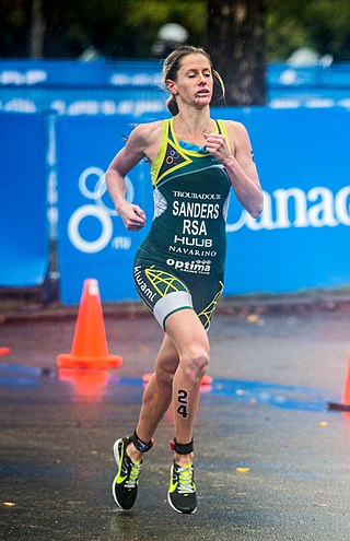 <span class="mw-page-title-main">Gillian Sanders</span> South African triathlete