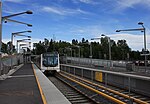 An MX3000 train at the westbound platform in 2013