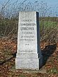 Grabstein für J. Chr. Leuschner, Helfer der Lützower Jäger