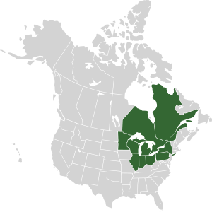 Membres de la Charte des Grands Lacs map.svg