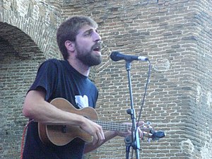 Guillem Guisbert, member of the Catalan band Manel