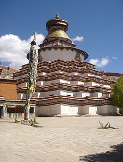 <span class="mw-page-title-main">Kumbum</span> Type of Tibetan Buddhist temple