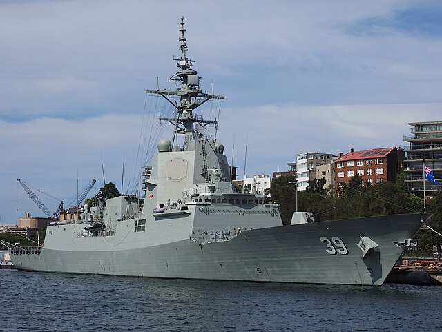 Hobart-class destroyer HMAS Hobart