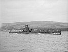 HMS Sceptre underway